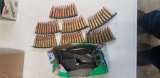 70rnds 7.62x39mm reloads on stripper clips