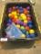 Tote Of Plastic Balls