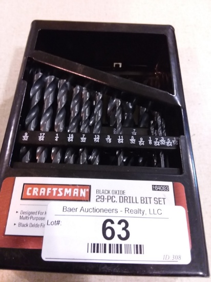 Craftsman Drill Bit Set