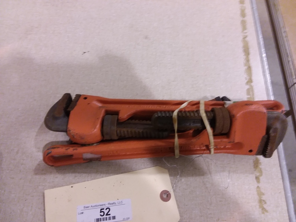 3 Pipe Wrenches (1-10" & 2-14")