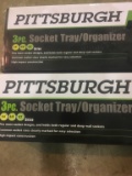 3 Pc. Pittsburgh Socket Tray Organizer