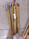 Lot of Ice Fishing Poles