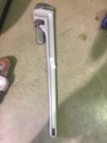 Silver Pipe Wrench