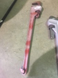 Red Pipe Wrench