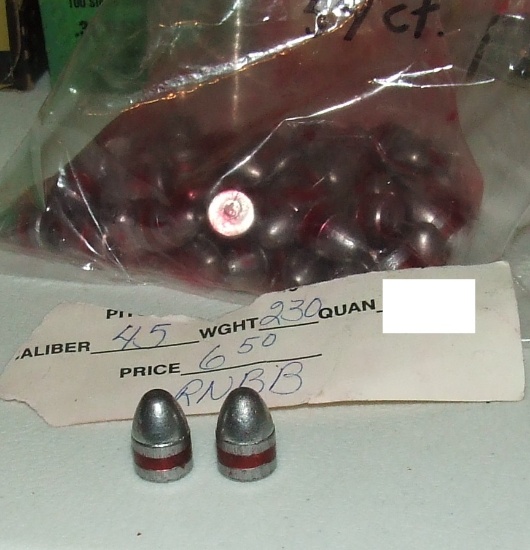 45 cal. Lead Bullets  54 ct