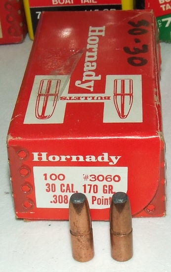 Hornady .30 cal 170 gr  75 ct