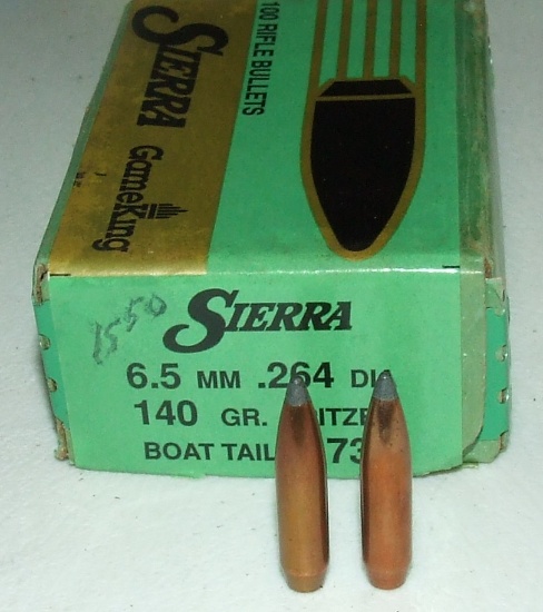 Sierra  6.5 mm 140 gr  46 ct