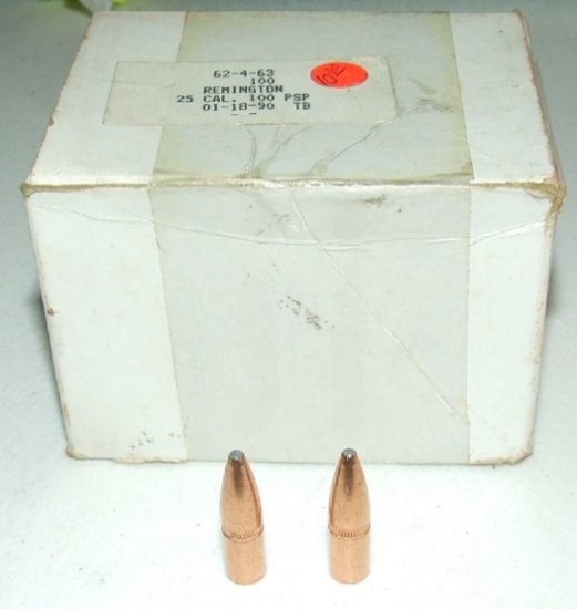 Remington 25 cal  100 gr  68 ct