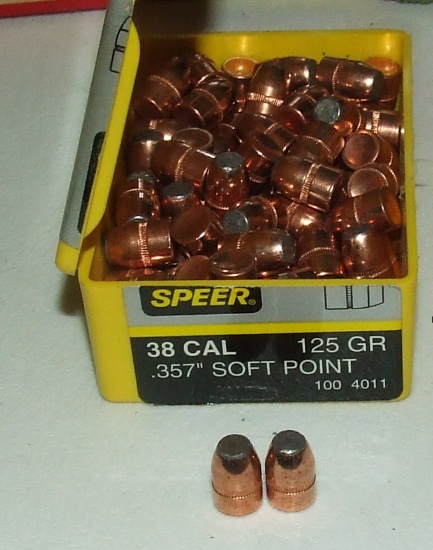 Speer 38 cal  100 ct