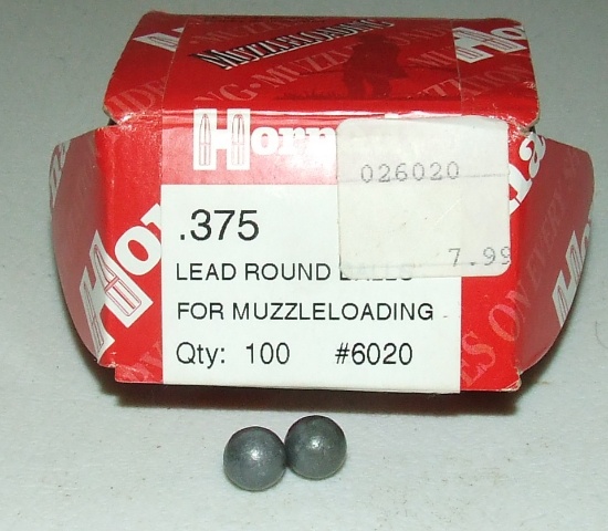 Hornady .375 Round Ball  92 ct