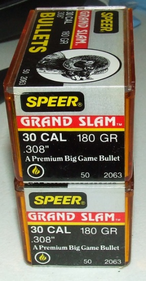 2-50 ct 30 cal Grand Slam