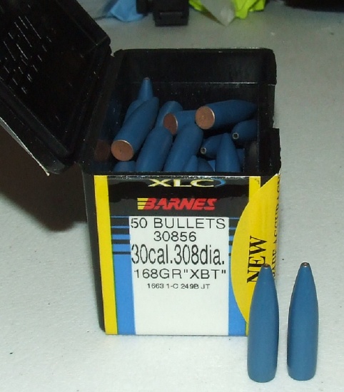 Barnes 30 cal  168 gr  50 ct