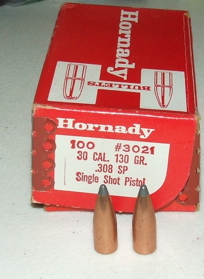 Hornady 30 cal  130 gr  SP  70 ct