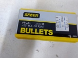 Box 44cal 240gr Hollow Point Bullets