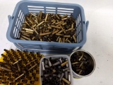 Lg Lot Assorted Brass & Nickle Casings