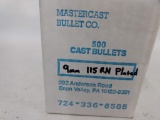 Approx 200 9mm-115 Rn Plated Cast Bullets
