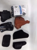 6 Assorted Holsters