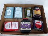 Box Assorted Partial Cans Smokeless Powder