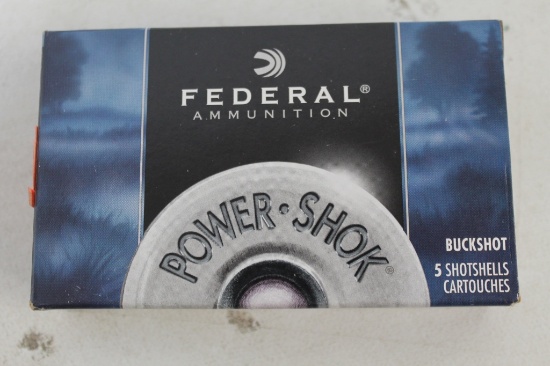 2- Boxes Of Federal 12ga 2 3/4 00 Buck Low Recoil