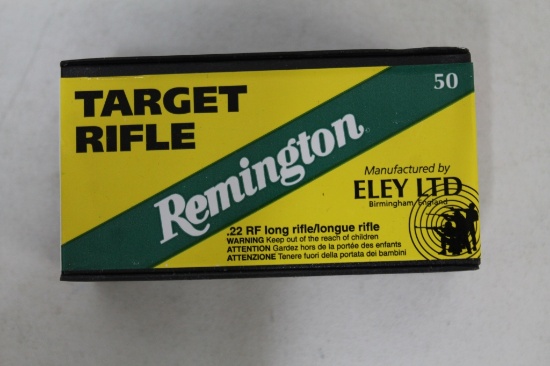 2- Boxes Of Remington .22lr. Target Rifle Ammo