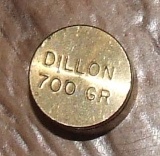 Dillon 700 Grain Weight