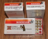 3-50 Rnd Box Winchester 9mm Luger