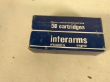 50 Rnd Box Interarms 38 S&w Fmj