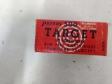 11-50 Rnd Box Vintage Peters Target 22lr