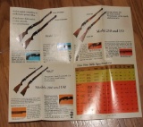 2 Winchester 1972 Fold Out Advertisements