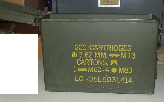 Usgi Ammo Can, Clean Very Fine Condition