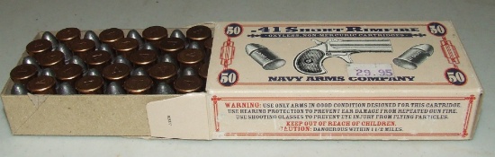 50 Round Box Navy Arms 41 Short Rf