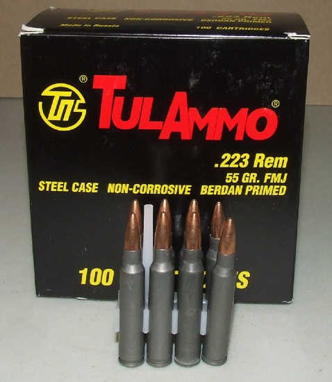 100 Round Box Of Tul  .223