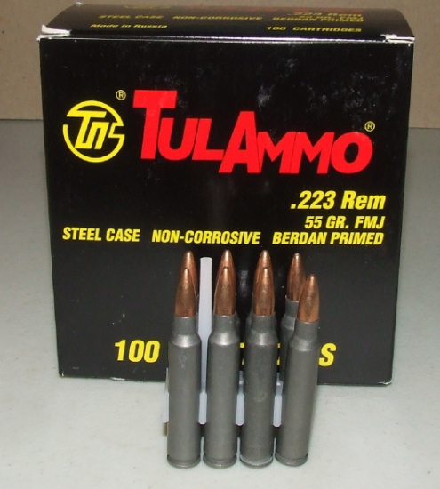 100 Round Box Of Tul  .223