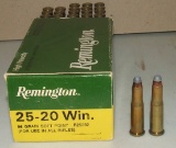 50 Gr  Box Of Remington 25-20