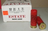 25 Round Box Estate 12 Ga