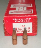 55 Bullets  Hornady 30 Cal