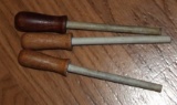 3 Used Hone Sticks