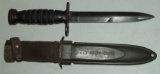 Original US M4 Bayonet & Scabbard