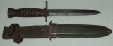 Original Case M4 Bayonet and Scabbard