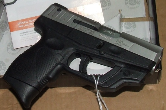 Taurus 740 Slim 40 S&W pistol