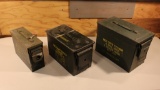 3 Ammo Cans (5aw-50 Cal & 30 Cal)