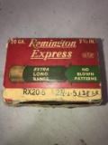 Vintage Remington Express Box With 12, 20 & 410 Ss