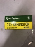 20 Rnd Box Remington 222 Rem 50gr Psp