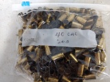 Bag 200 Count 40 Cal Empty Brass
