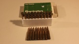 9 Rnds 6mm Remington & 19 Empty Brass