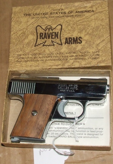 Raven MP25 25auto Pistol