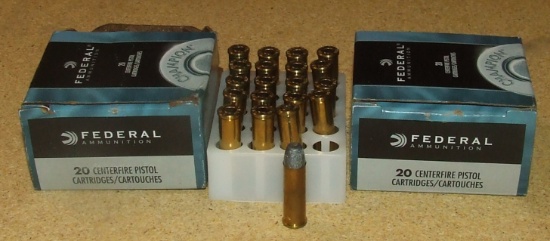 2x20 Round Boxes Federal 32 H&r Mag.