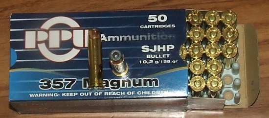 50 Rounds Ppu 357 Mag