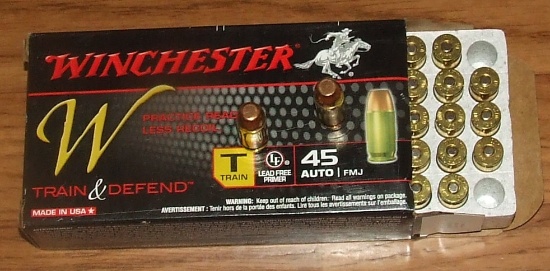 50 Rounds Winchester 45 Acp,  Fmj