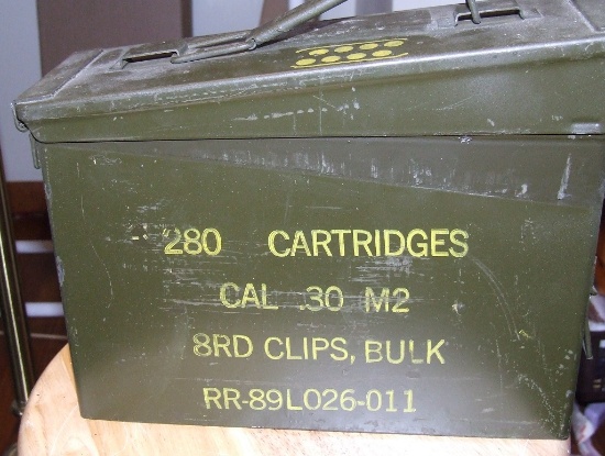 US GI  30 Cal. Can